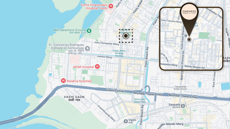 Oneness Project Location Map